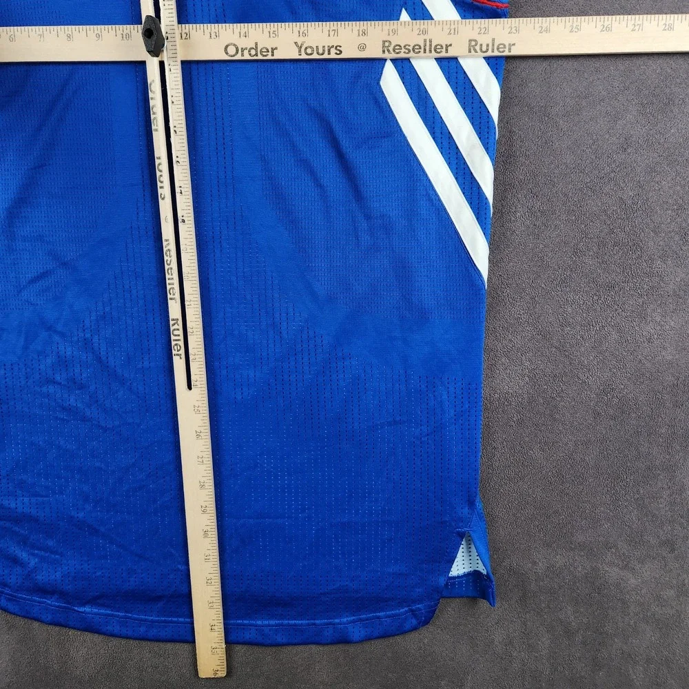 France Adidas FIBA Olympics Basketball World Cup Jersey Mens XL Blue‎ FFBB NEW